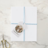 Gelukkige Pasen Goldendoodle Honden Cadeaulabel (Met Touw)