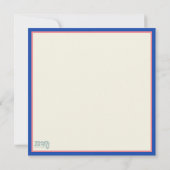 Gelukkige Pasen grillige Floral Inspirivity Notitiekaartje (Achterkant)