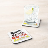 Gelukkige Pasen: Hakuna Matata Text Art Design Drankjes Onderzetter (Rechterzijde)