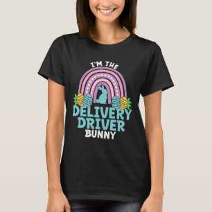 Gelukkige Pasen Ik ben de bezorger konijn T-shirt