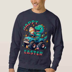 Gelukkige Pasen Kawaii Baby Dinosaurus Monster Tru Trui