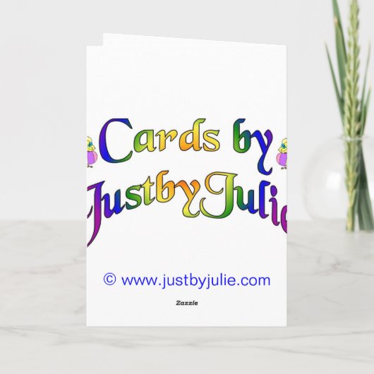 Gelukkige Pasen man Kaart - eenden en duiven (Achterkant)