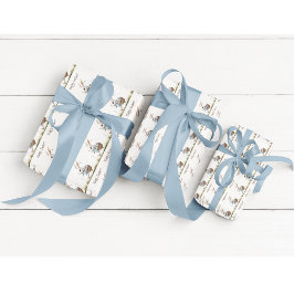 Gelukkige Pasen, paashaas lopen met eieren Cadeaupapier