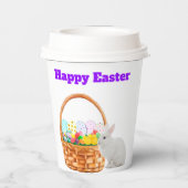 Gelukkige Pasen Papieren Beker (Achterkant)