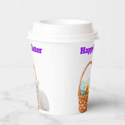 Gelukkige Pasen Papieren Beker (Rechts)