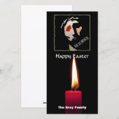 Gelukkige Pasen Religieuze Jezus Bijbel Verse Quot Feestdagenkaart (Voorkant / Achterkant)