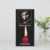 Gelukkige Pasen Religieuze Jezus Bijbel Verse Quot Feestdagenkaart (Staand voorkant)