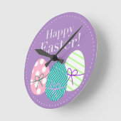 Gelukkige Pasen Ronde Klok (Hoek)