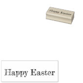 Gelukkige Pasen rubberen stempel (Gestempeld)