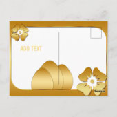 Gelukkige Pasen Schattigee Kaart (Achterkant)