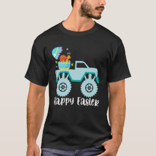 Gelukkige Pasen slak Rijden Monster Truck Peuter T-shirt