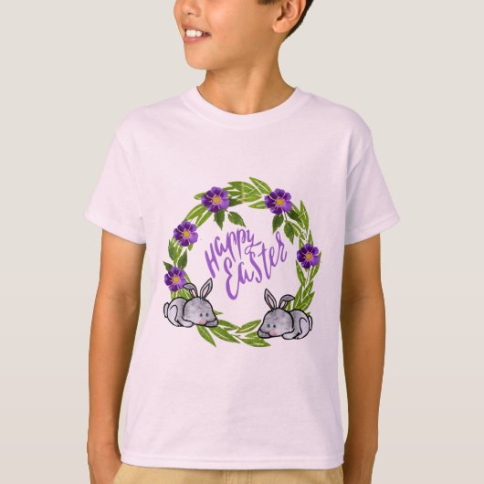 Gelukkige Pasen T-shirts  (Voorkant)