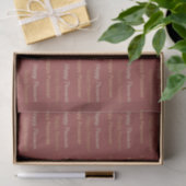 Gelukkige Pasen Typografie Tissuepapier (Geschenk)