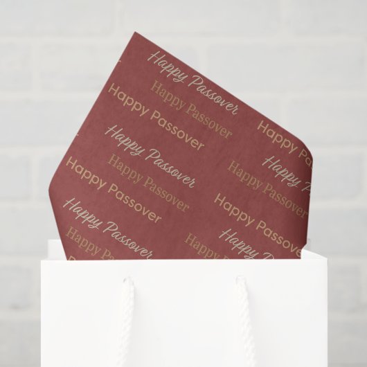 Gelukkige Pasen Typografie Tissuepapier (Cadeauzakje)