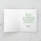 Gelukkige Pasen Vrouw Kaart - Daffodils (Binnen)