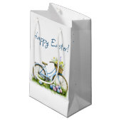 Gelukkige Pasen Waterverf Cadeautas (Voorkant Gekanteld)