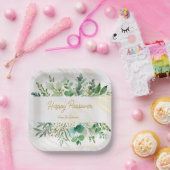 gelukkige passover gepersonaliseerde borden papieren bordje (Feest)