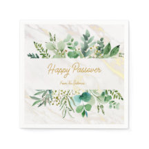 gelukkige passover gepersonaliseerde servetten