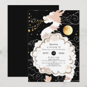 Gelukkige Pastel Dragon Verjaardag Kaart (Voorkant / Achterkant)