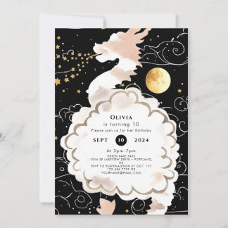 Gelukkige Pastel Dragon Verjaardag Kaart