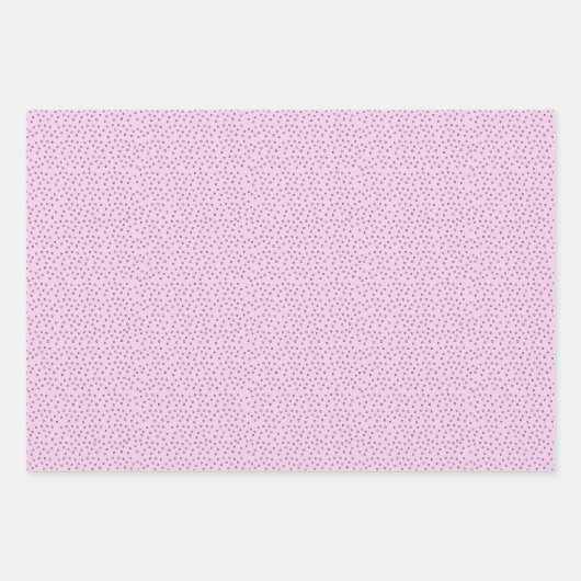 Gelukkige Pastel Hand getrokken Polka Dots Pasen Inpakpapier Vel (Voorkant)