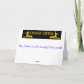 Gelukkige Pensioen Verlaat het werk Slaapkat Kaart (Achterkant)