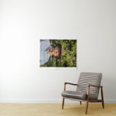 Gelukkige pensioenfoto naam jaar van dienst wandkleed (In Situ (horizontaal))