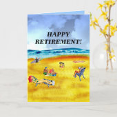 GELUKKIGE PENSIONERING! KAART (Gele Bloem)