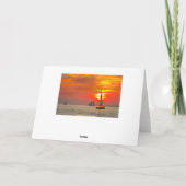 Gelukkige Pensionering, Vissersboot, Florida, Kaart (Achterkant)