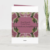 Gelukkige Personaliseerbare Kaarten Anniversay (Achterkant)