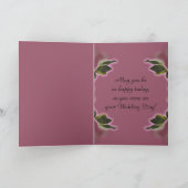 Gelukkige Personaliseerbare Kaarten Anniversay (Binnen)