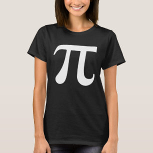 Gelukkige Pi-dag 14 maart Witte Pi-symbool 3 14 We T-shirt
