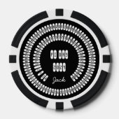 Gelukkige Pi Dag 2024 Wiskunde Cijfers 3.14 Wiskun Poker Chips (Voorkant)