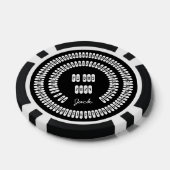 Gelukkige Pi Dag 2024 Wiskunde Cijfers 3.14 Wiskun Poker Chips (Enkel)