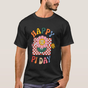 Gelukkige Pi-dag Bloem Wiskunde Liefhebber Leraar T-shirt
