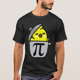 Gelukkige Pi-dag Grappige Kip Pot Pie 3 14 Wetensc T-shirt
