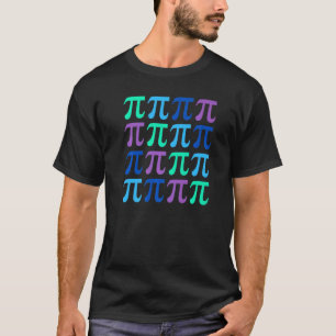 Gelukkige Pi-dag Met Symbolen Voor Wiskundeleraar T-shirt
