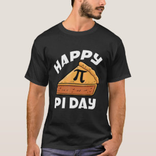 Gelukkige Pi-dag Wiskundige Wiskunde Algebra Taart T-shirt