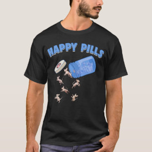 Gelukkige Pillen Sphynx Kat  Kitten Katachtige T-shirt