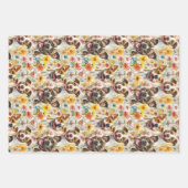 Gelukkige Pitbull honden, pitbulls Inpakpapier Vel (Voorkant 2)