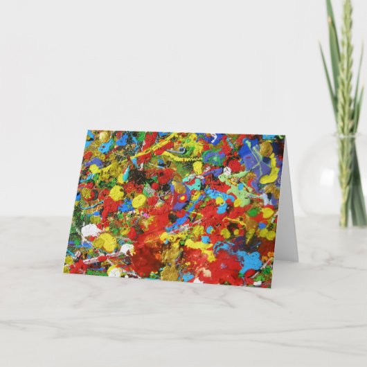 GELUKKIGE PLAATS FEESTDAGEN KAART (Voorkant)