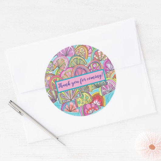 Gelukkige plak Sticker Labels (Envelop)