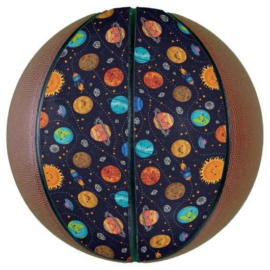 Gelukkige Planeten Basketbal (Verticaal)