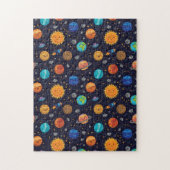 Gelukkige Planeten Legpuzzel (Verticaal)