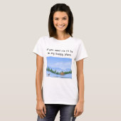 Gelukkige Plek Hut T-shirt (Voorkant volledig)
