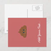 Gelukkige poo briefkaart (Voorkant / Achterkant)