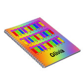 Gelukkige Potloden! Spiraal Foto Notitieboek (Rechterzijde)