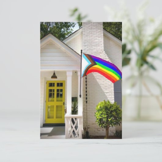 Gelukkige Pride! Bedankkaart (Staand voorkant)