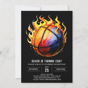 Gelukkige Printable Pastel Basketbal Verjaardag Kaart
