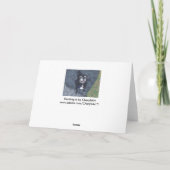 Gelukkige Pug het Schilderen van de Hond Kaart (Achterkant)